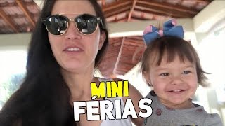 PRIMEIRA FÉRIAS COM MINHA BEBÊ MAJU por Julia Doorman [upl. by Germain]