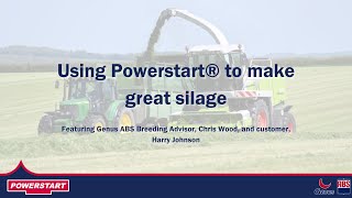 Using Powerstart to make great silage [upl. by Thurlow]