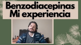 BENZODIACEPINAS Experiencia ALPRAZOLAM CLONAZEPAM DIAZEPAM Las drogas te destruyen [upl. by Karry]