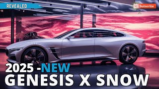 2025 First Look Genesis X Snow  X Speedium Coupe concept [upl. by Seuqram810]