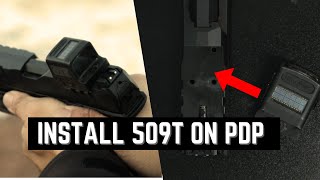 Walther PDP Holosun 509T installation guide [upl. by Cori103]