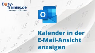 Outlook 2019 Kalender in der EMailAnsicht anzeigen [upl. by Elrahc47]