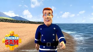 Sam at the Beach  Fireman Sam Official  Cartoons for Kids [upl. by Debarath]