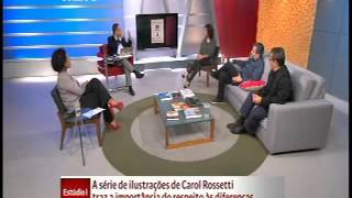 Entrevista com Carol Rossetti no Estúdio I  GloboNews [upl. by Namurt]