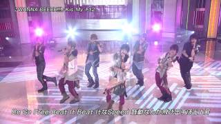 FNS120808 Kis My Ft2 WANNA BEEEE1440x1080i [upl. by Ragg483]