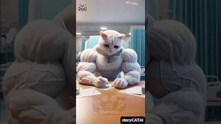 The Great Love❤️‍🩹😿of The White Cat cats catlover viralvideo short ai cute animation cartoon [upl. by Leahcimaj]