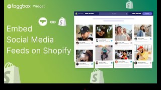 How to Embed Social Media Feeds on Shopify Store  2023 [upl. by Anelrad757]