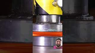 Omg hydraulic press viralshortstrending viral [upl. by Acus]