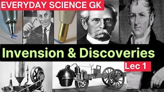 Discoveries and inventions gk Mcqs [upl. by Posehn]