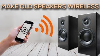 TURN OLD SPEAKERS INTO SMART SPEAKERS FOR 5 HowTo [upl. by Epoh221]