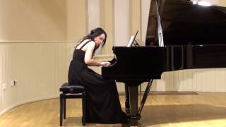 Philip Glass  Etude No 8 Augustina Vasiliauskaite [upl. by Grieve71]