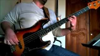 Fingerstyle bass groove  Frank Nelson style [upl. by Iraj711]