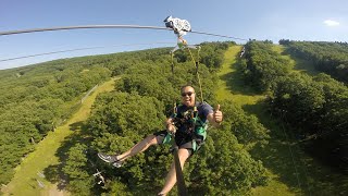 Zipline at Camelback Mountain Bring your adrenaline out [upl. by Aicenad]