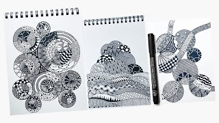 Zentangle art  Zentangle Patterns  Zentangle  Zentangle Art  Doodle art [upl. by Cleodel]