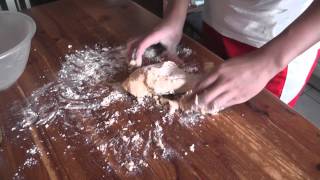 Tutorial How to make Pasta Dough [upl. by Ellecram]