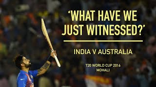 Kohli v Australia He likes a fight he likes a scrap  ICC Mens T20 World Cup 2016 [upl. by Mcgregor]