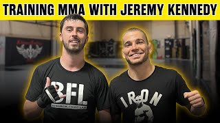 Visiting Jeremy Kennedy at Xtreme Couture MMA in Las Vegas [upl. by Alakim797]