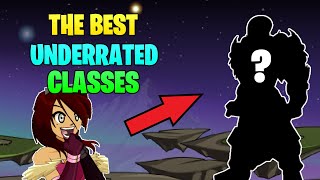 AQW TOP 5 BEST UNDERRATED CLASSES THAT NOBODY USES 2023 [upl. by Odessa]