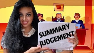 HOW TO APPLY for SUMMARY JUDGEMENT  Advocacy  Mooting  LPC  BTC  BPTC  Study Tips [upl. by Anierdna146]