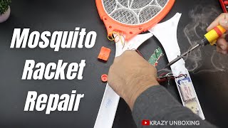 Mosquito Racket Repair at Home  Mosquito Racket Repairing  Mosquito Bat Repair  Mosquito Bat ASMR [upl. by Kreitman]