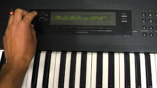 Tutorial para editar el Organo de Pegasso en el Korg M1 [upl. by Anawd]