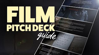 The Art of Making a Successful Film Pitch Deck with Oren Kaplan [upl. by Harp]