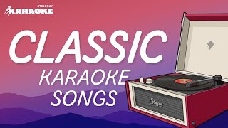 CLASSIC KARAOKE HITS WITH LYRICS FEAT OASIS MADONNA amp MORE [upl. by Dianuj529]