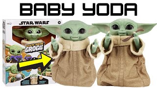 👶BABY YODA ANIMATRONIC HASBRO ¿Vale la pena este juguete  Animatronic Bebe Yoda UNBOXING [upl. by Critta]