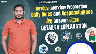 DevOps Interview How to Explain Your Roles and Responsibilities  Part 2  Sivakumar Reddy [upl. by Delmor]