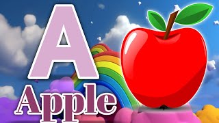 ABC Phonic Song  Toddler Learning Video Songs A for Apple Nursery Rhymes Alphabet Song for kids [upl. by Theresita552]