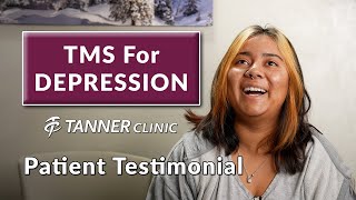 TMS patient Julie Talks About Her Experience at Tanner Clinic [upl. by Camille]