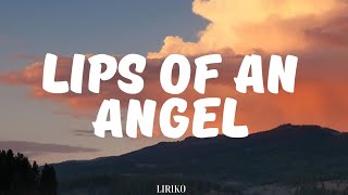 Hinder  Lips Of An Angel lyrics [upl. by Poulter]