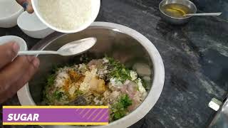 INSTANT MULTI FLOUR DOSA WITH MANGO JUICENORTH KARNATAKA SUMMER SPECIAL RECIPE [upl. by Yekram]