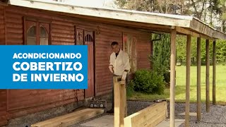 Cómo acondicionar un cobertizo en patio de invierno [upl. by Kcirddahc]