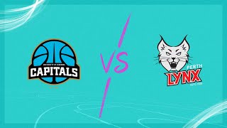 UC Capitals v Perth Lynx  Full Basketball Game  WNBL 20242025 Season [upl. by Bartlet]