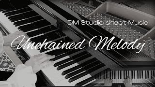 Unchained Melody  Intermediate Piano  Sheet Music [upl. by Sairtemed182]