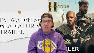 Im watching Gladiator 2 trailer [upl. by Barcot691]