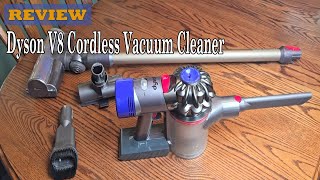 Dyson V8 Cordless Vacuum Cleaner Review  Watch before ordering [upl. by Nnylassej]