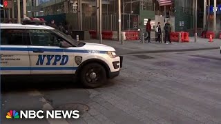 New York prepares for potential protests ahead of New Year’s Eve celebrations [upl. by Elsey376]