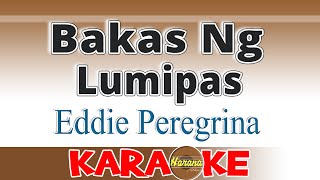 Bakas Ng Lumipas  Eddie Peregrina KARAOKE [upl. by Koah]