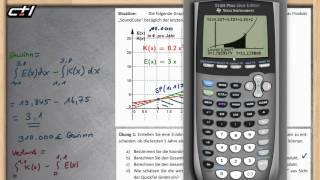 Flächeninhalt zwischen Funktionsgraphen  Integralrechnung ★ Übung mit Lösung [upl. by Chamkis]