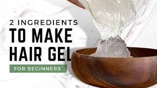 DIY HAIR GEL Part 2 [upl. by December458]