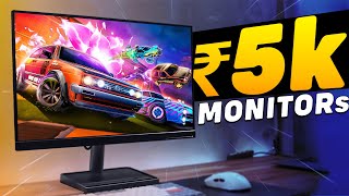 2024s Finest Monitors Under 5000 💥 Monitor Under 6000 💥 Best Gaming Monitor Under 5000 💥 2024 [upl. by Eehc206]