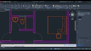 Creación de un plano arquitectónico en AutoCAD 2 [upl. by Crescantia]