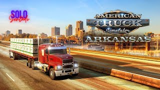 VAMOS CRUZAR O ARKANSAS  AMERICAN TRUCK SIMULATOR [upl. by Ak323]