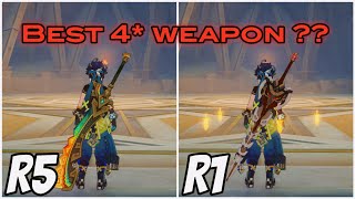 R5 earth shaker vs R1 serpent spine  best 4 weapon for kinich [upl. by Aekerly]