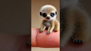 ミーアキャット Suricata suricatta ai animals tinyanimals cute baby youtubeshorts [upl. by Onaicnop]