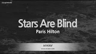 Paris HiltonStars Are Blind Melody ZZang KARAOKE [upl. by Fronnia536]