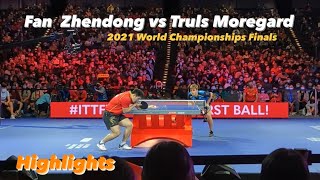 Fan Zhendong 樊振东 vs Truls Moregard  2021 World Table Tennis Championships Finals HD Highlights [upl. by Asfah257]