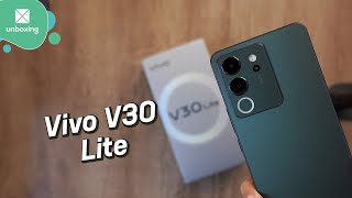 VIVO V30 Lite  Unboxing en español [upl. by Akcira]